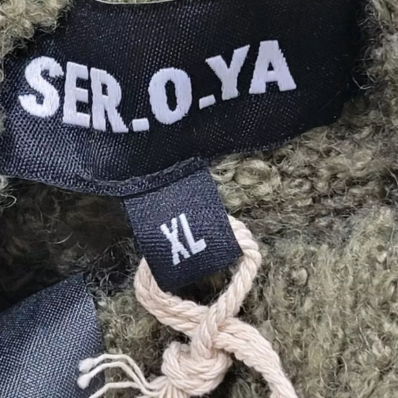 Retrofete SER.O.YA Pull On Turtleneck Style Charlie Mini Sweater Dress - Picture 4 of 10